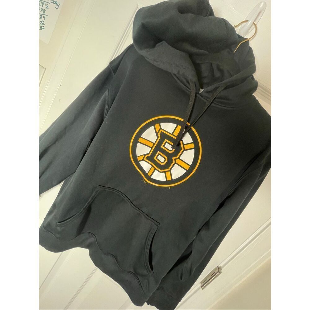 NHL Boston Bruins black hoodie medium